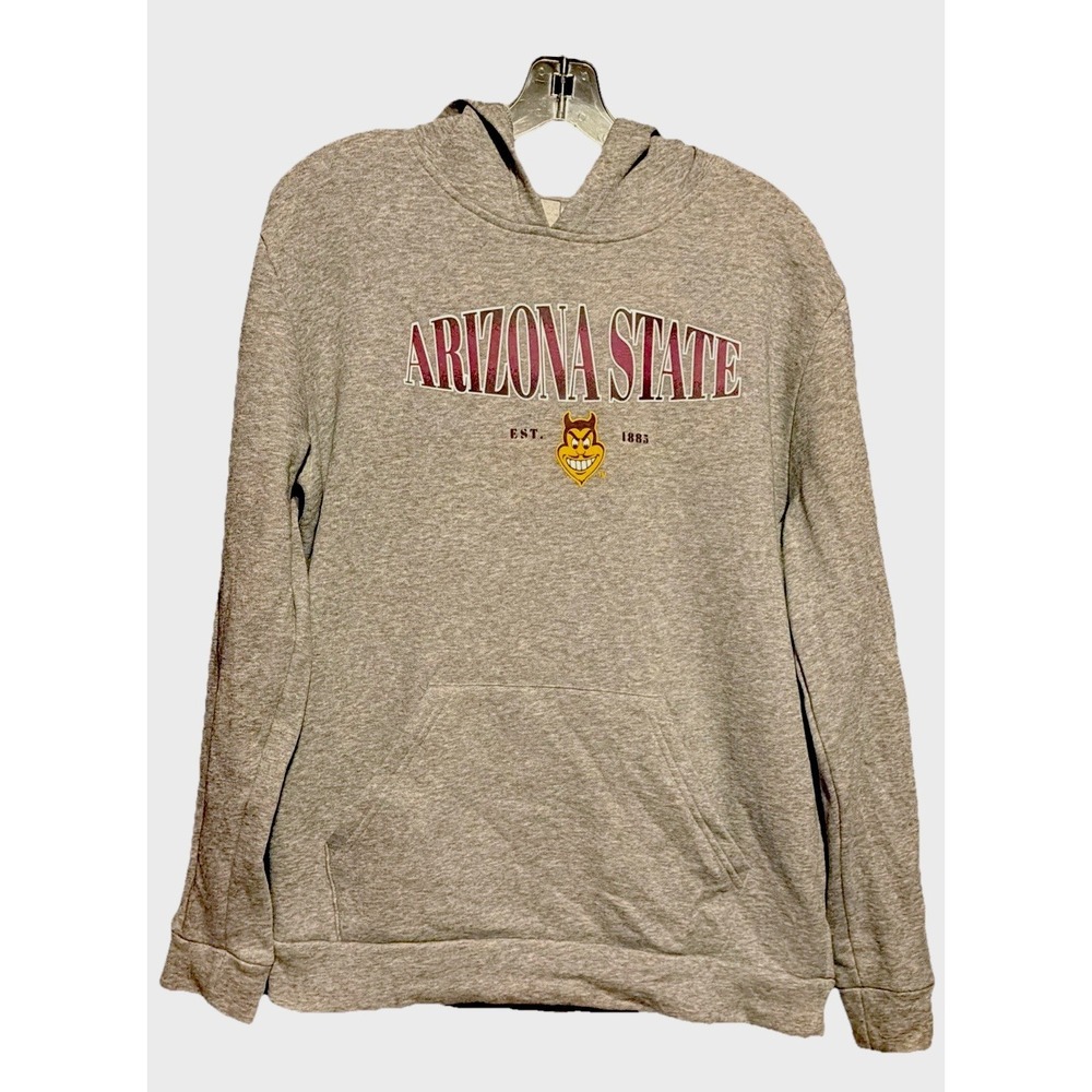 Adidas Arizona State Sun Devils Gray Pullover Hoodie Women's XL NCAA Sweatshirt